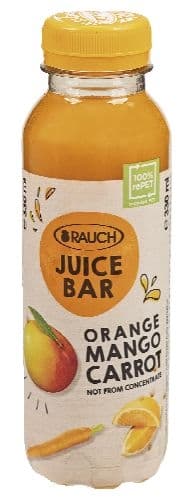 Rauch Juice Bar Mango, pomeranč, mrkev 100% 0,33l