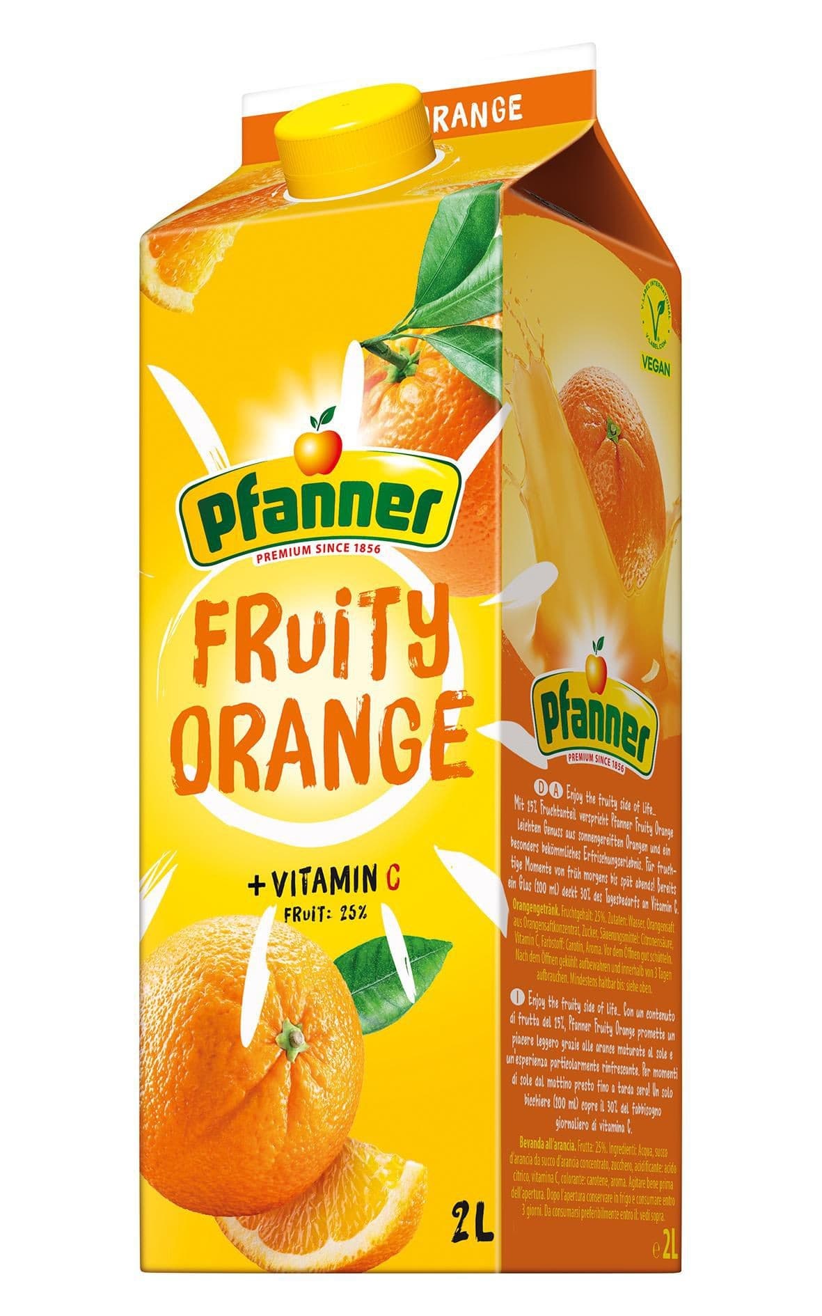 Pfanner Fruity Pomeranč 25% 2l