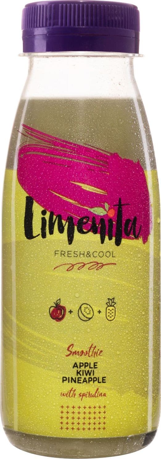 Limeñita Fresh& Cool Smoothie jablko, kiwi a ananas 250 ml
