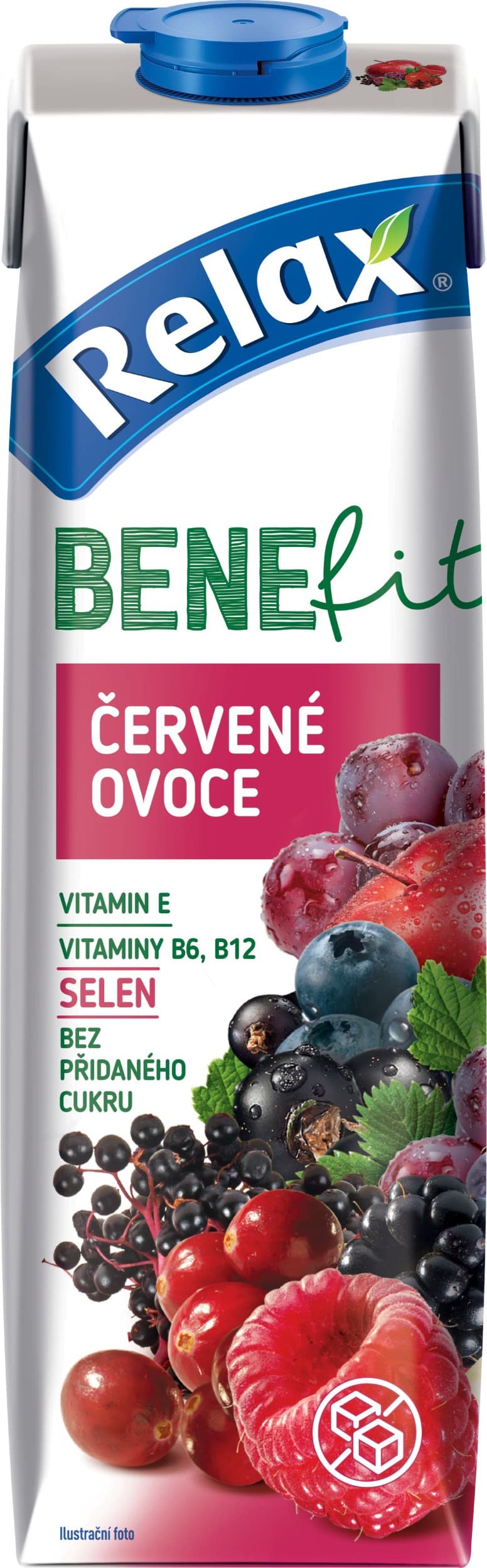 Relax Benefit Červené ovoce 1l