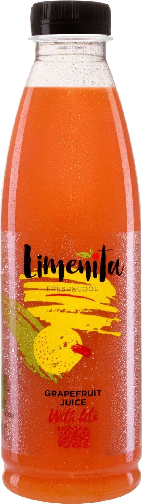 Limeñita Fresh & Cool 100% Šťáva z růžových grapefruitů s dužinou 750 ml