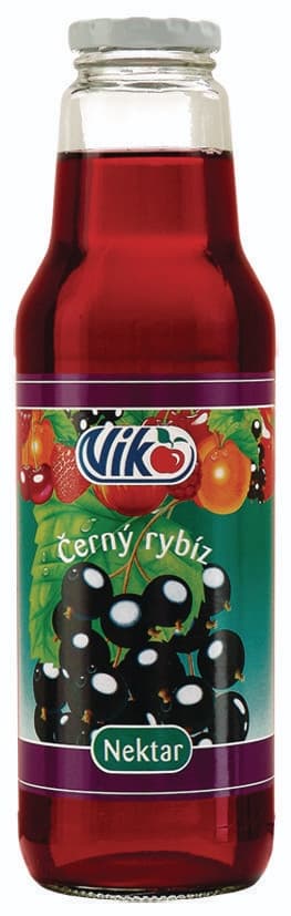 Viko Nektar černý rybíz 25% 750 ml