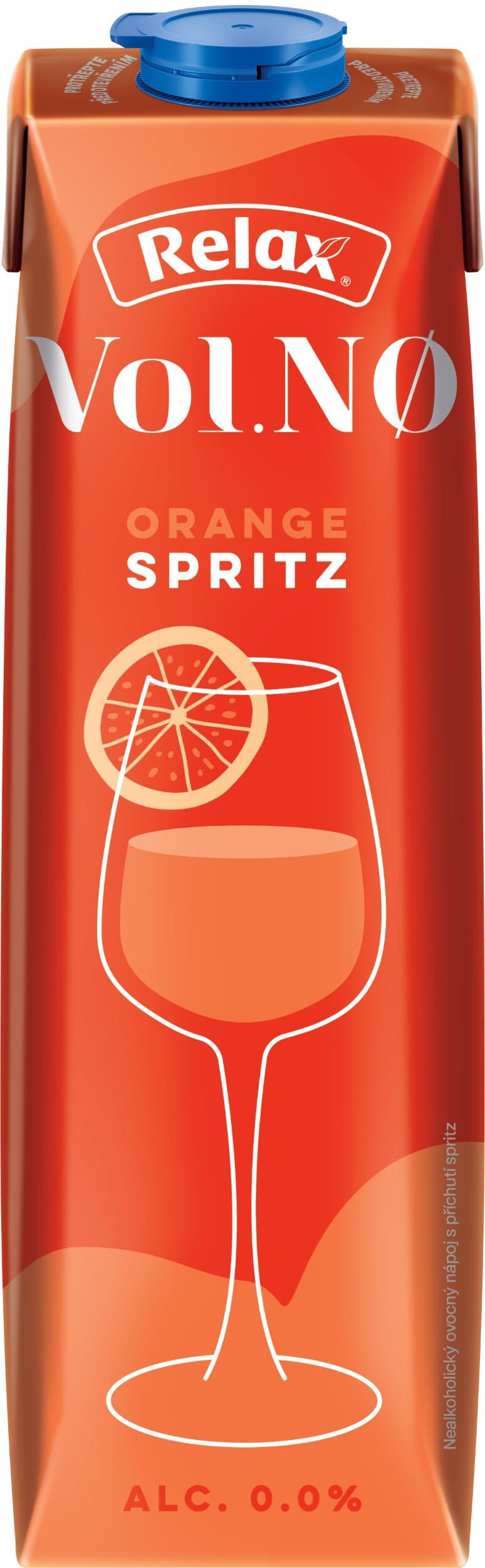 Relax VOL.NO příchuť Orange Spritz 1 l