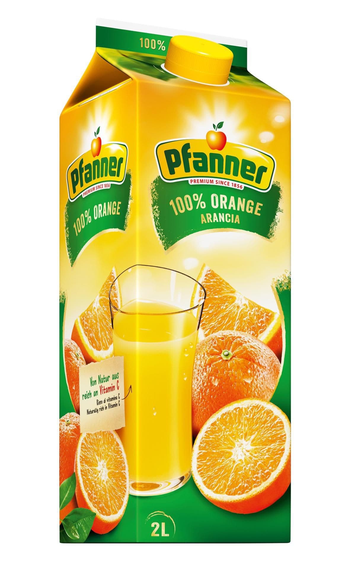 Pfanner Pomeranč 100% 2L