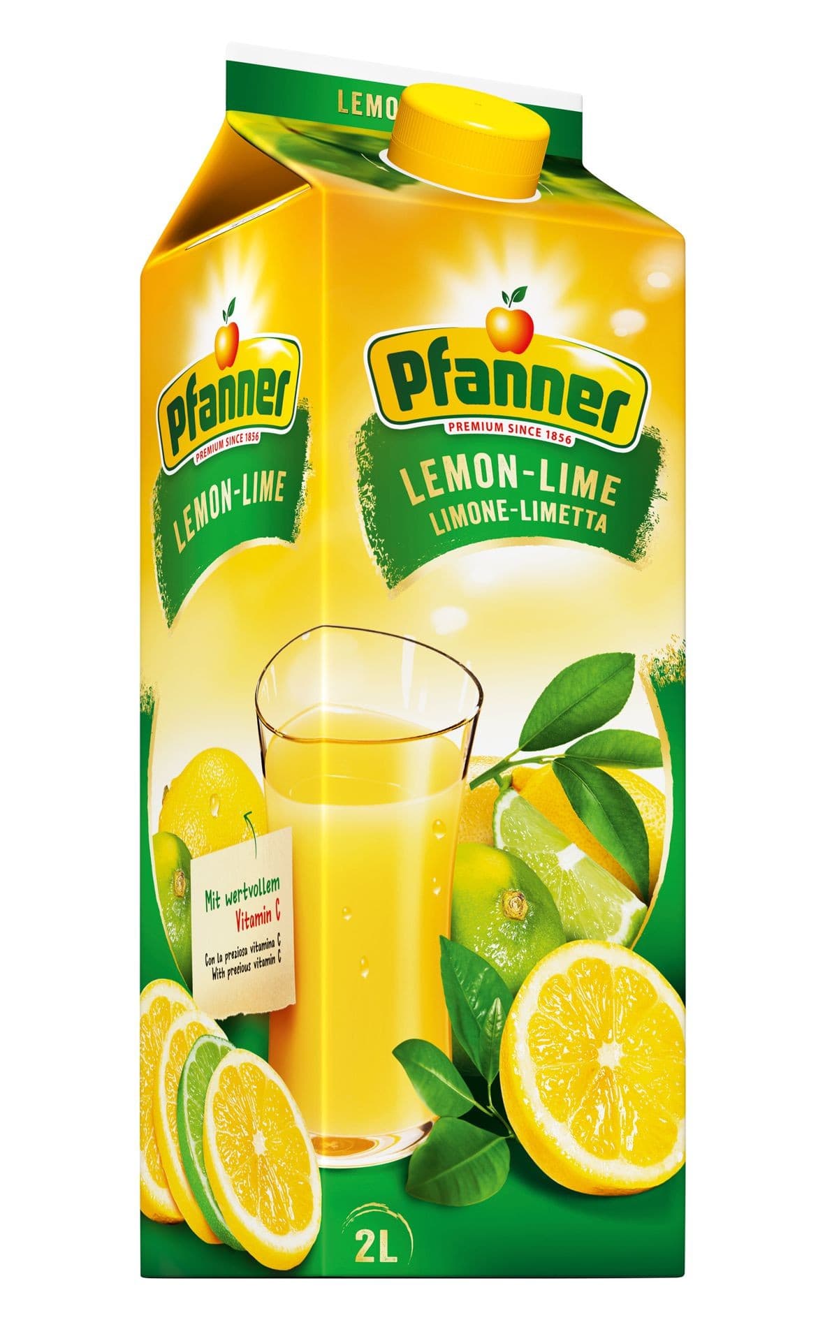 Pfanner Citron limeta 2L