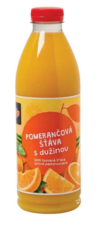 Pomerančová šťáva s dužinou 1l