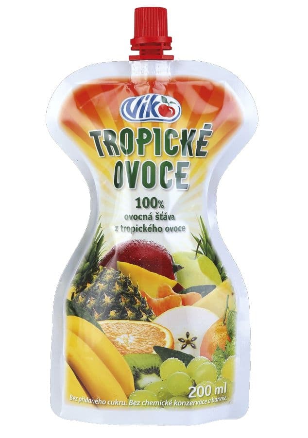 Viko 100% Ovocná šťáva z tropického ovoce 200ml