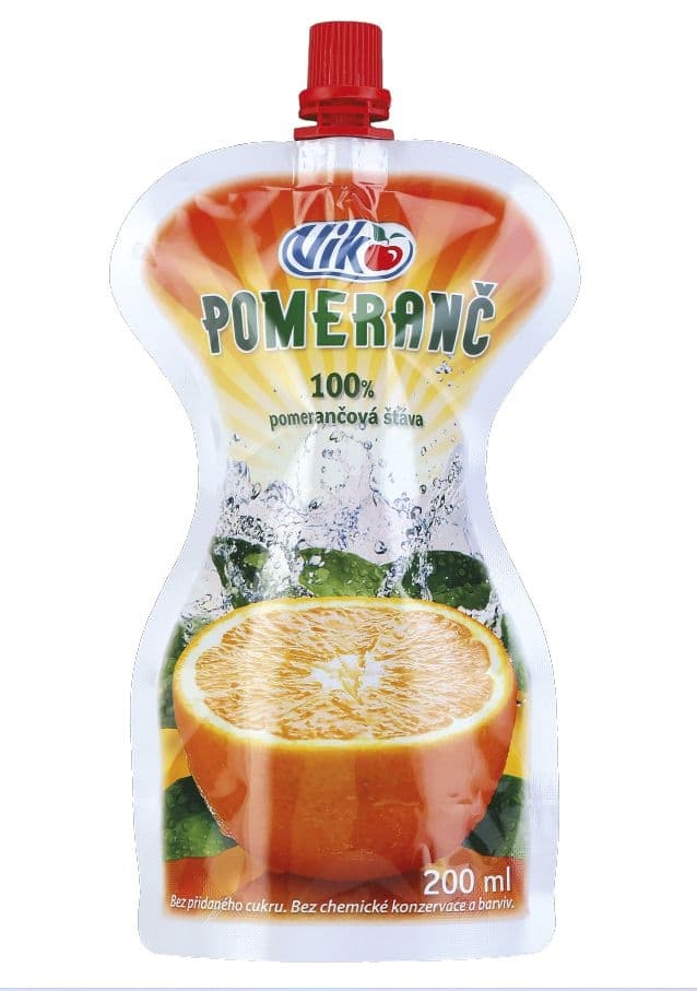Viko 100% Pomerančová šťáva 200ml