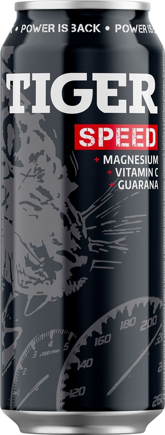 Tiger Energy drink speed 0,5 l