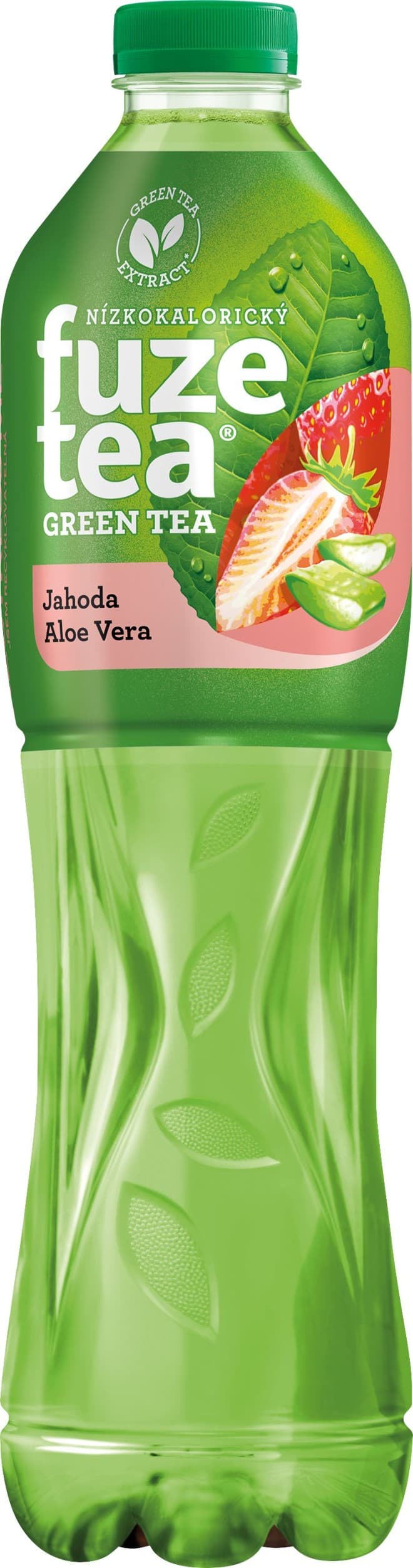 Fuzetea Strawberry Aloe Stevia Green Ice Tea 1,5 l