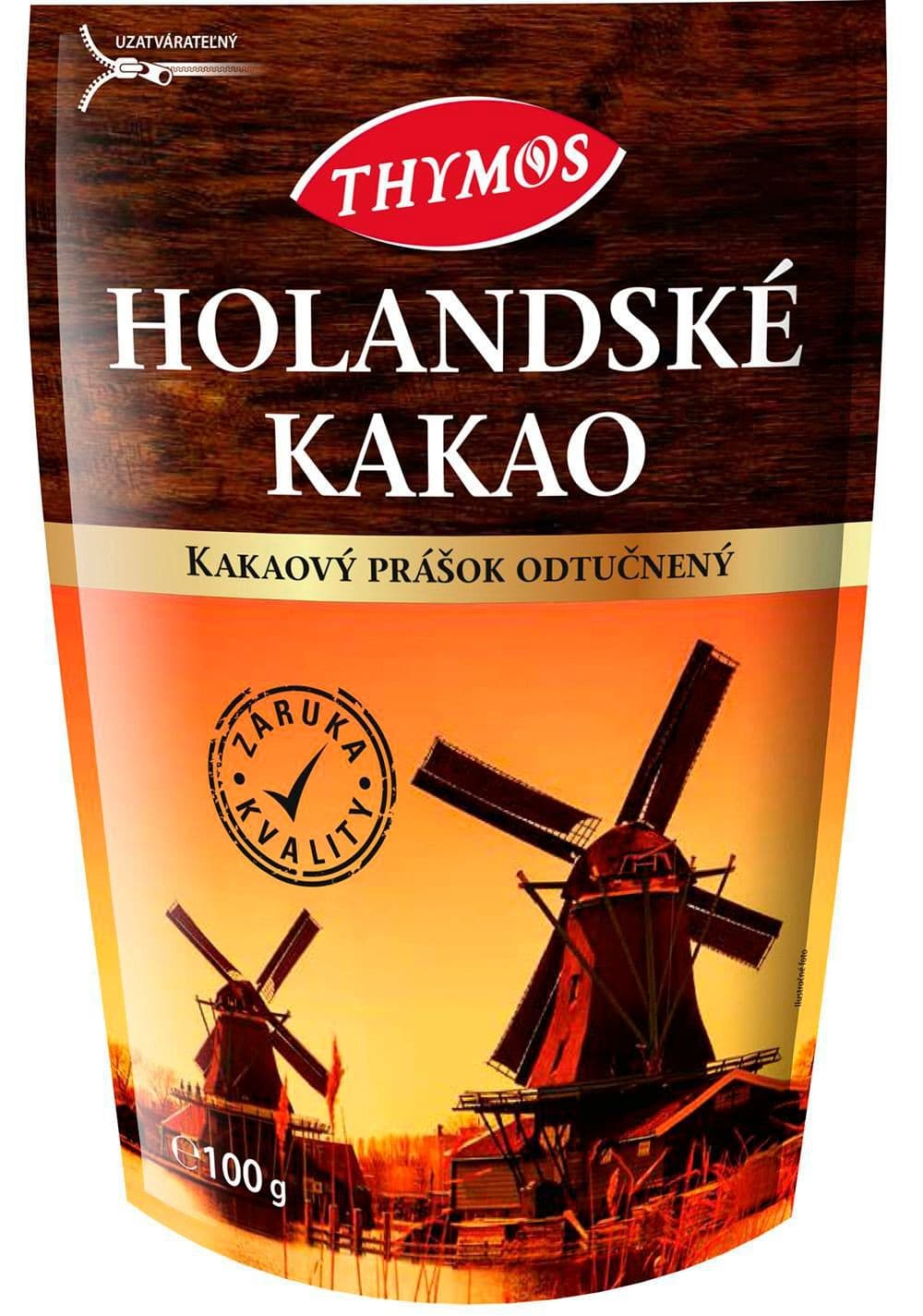 Thymos Holandské kakao odtučněné 100g