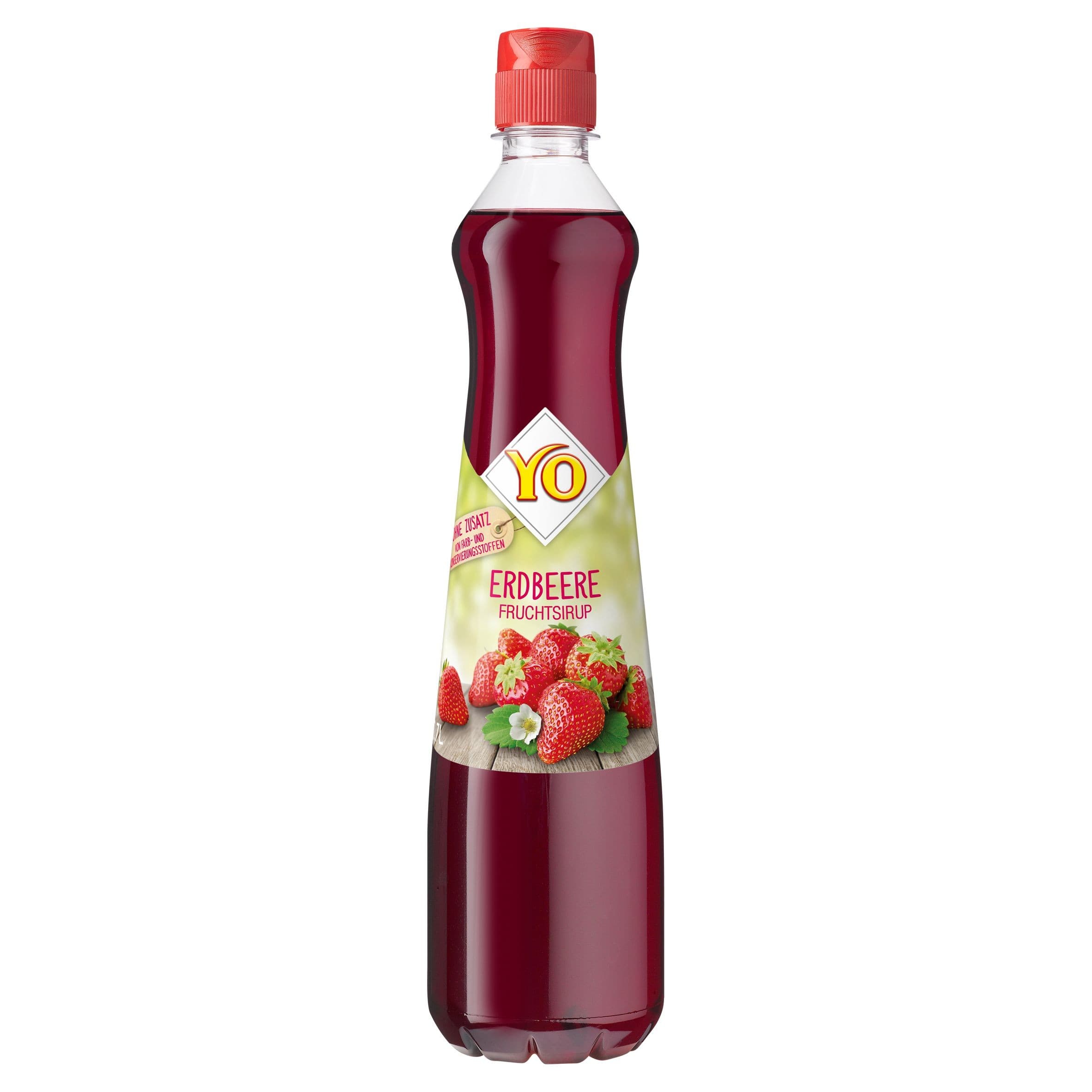 YO Ovocný sirup z jahody 0,7 l