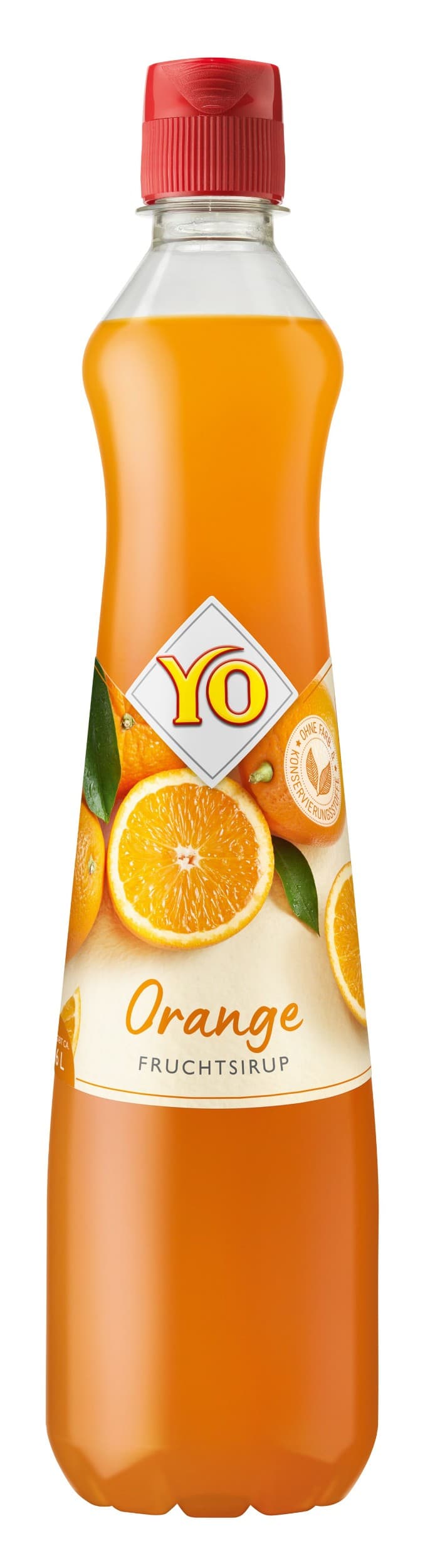 Yo Ovocný sirup z pomeranče 0,7 l