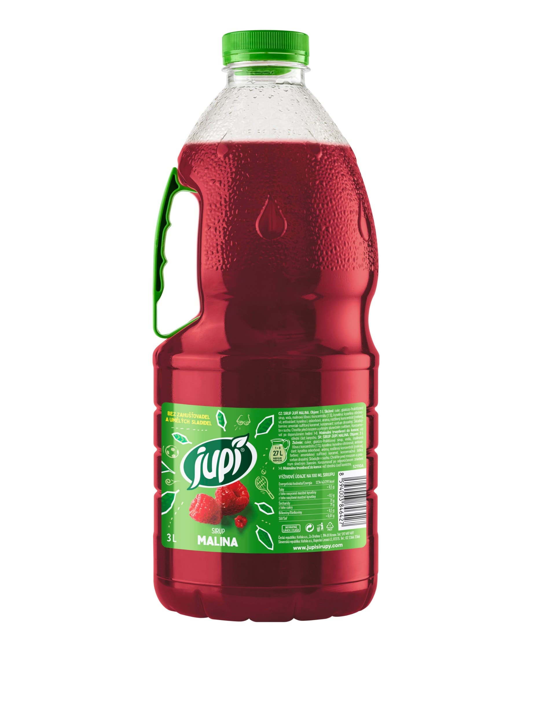 Jupí Sirup malina 3 l