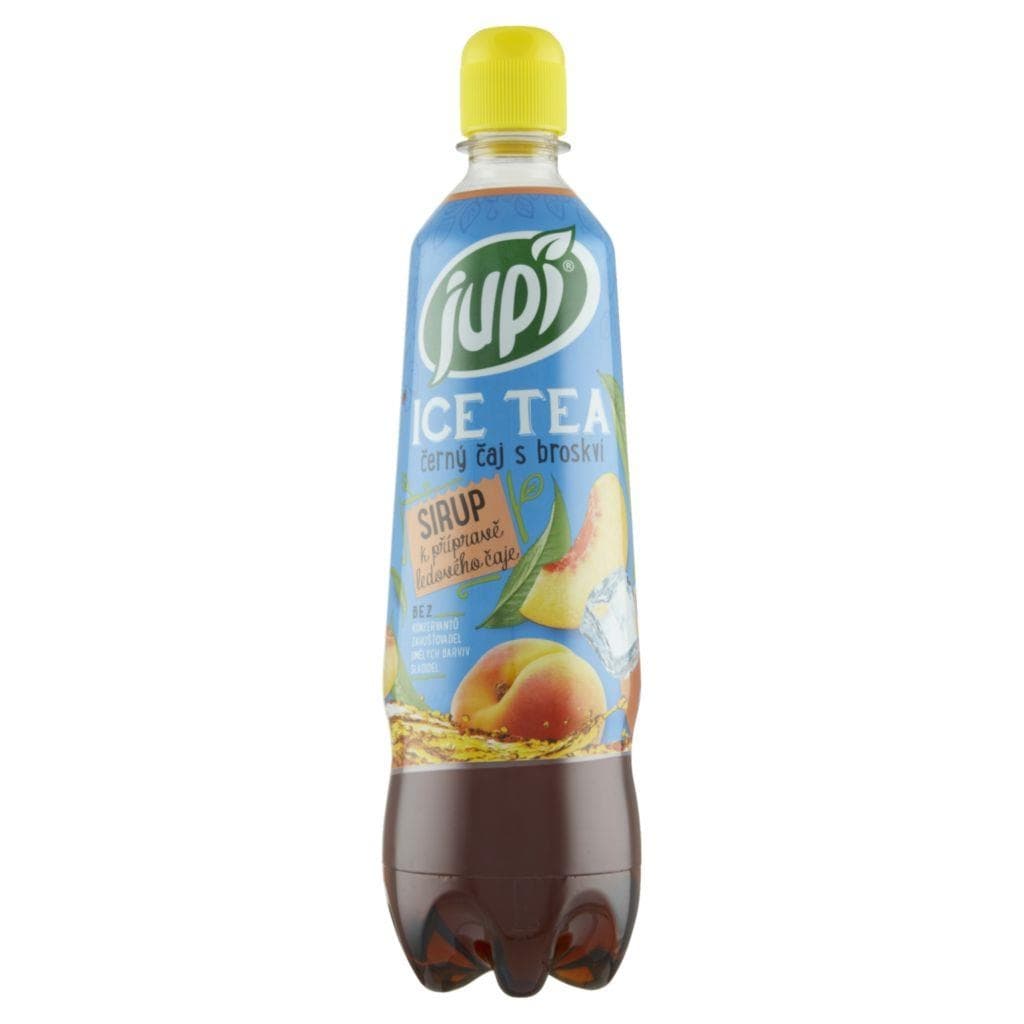 Jupí Sirup Ice Tea Černý čaj s broskví 0,7l