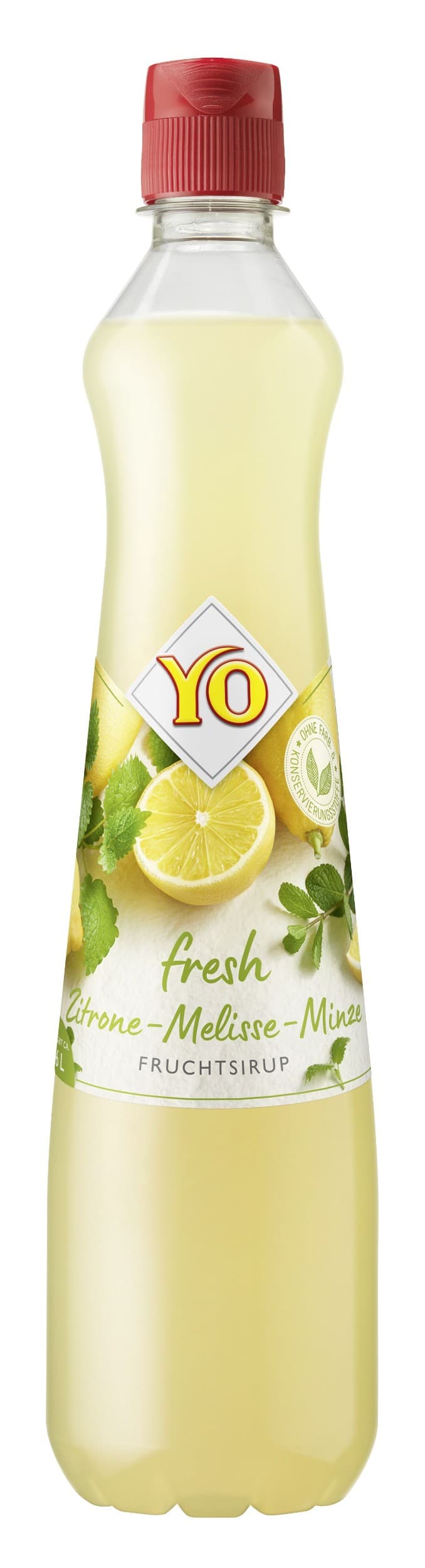 YO sirup Fresh Citron, meduňka, máta 0,7l PET