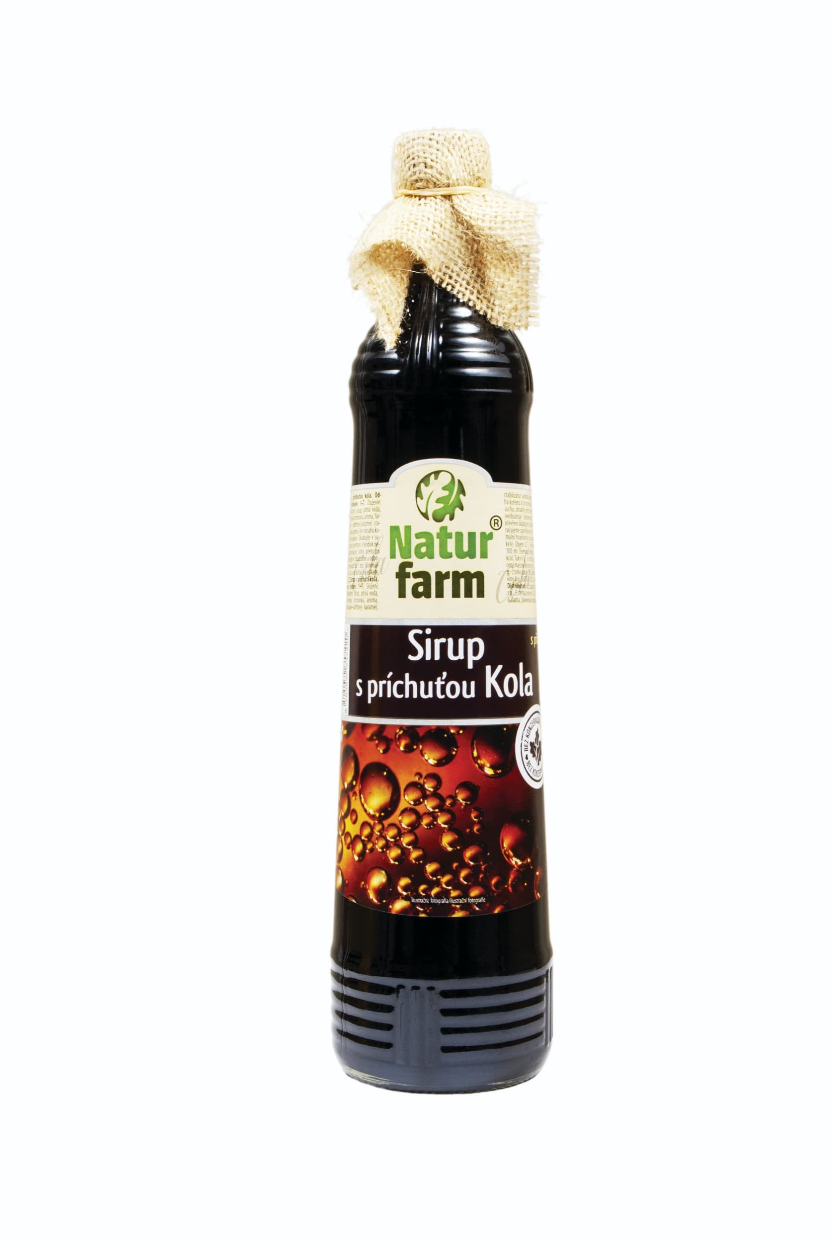 Natur Farm sirup s příchutí koly 0,7l