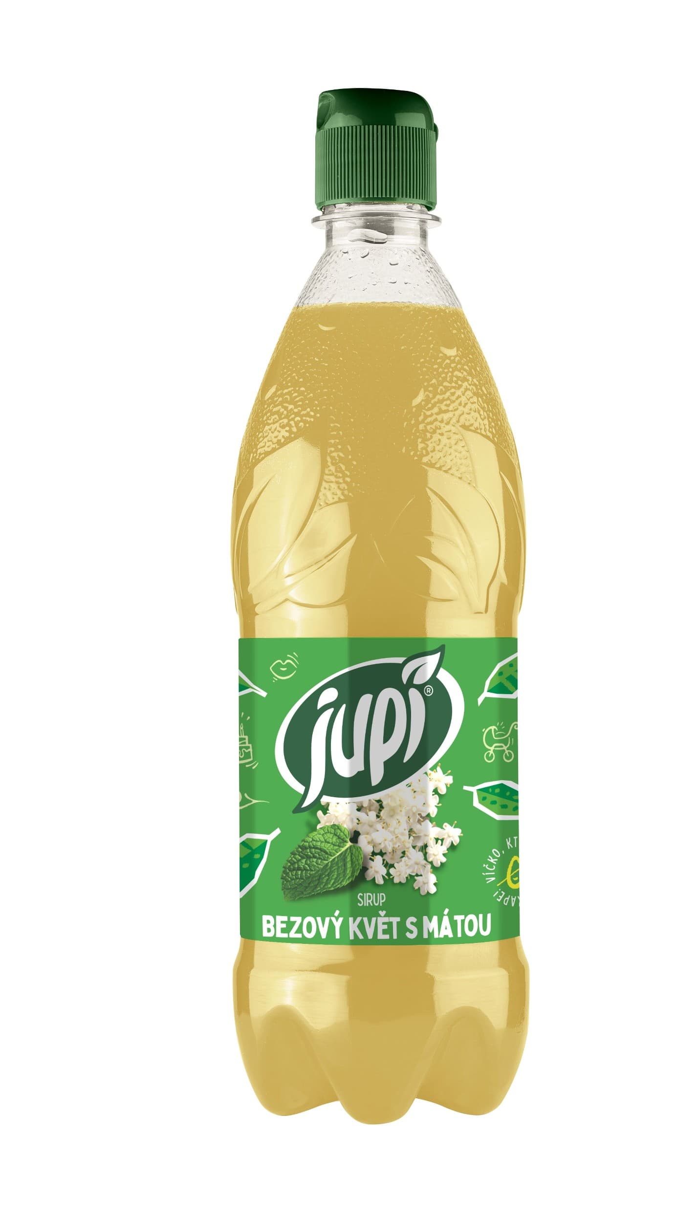 JUPÍ Bezový květ s mátou 0,7l