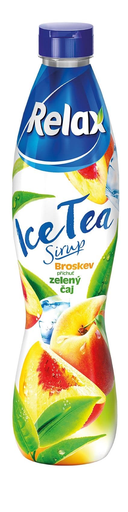 Relax Sirup Ice Tea Broskev & Zelený čaj 0,7l