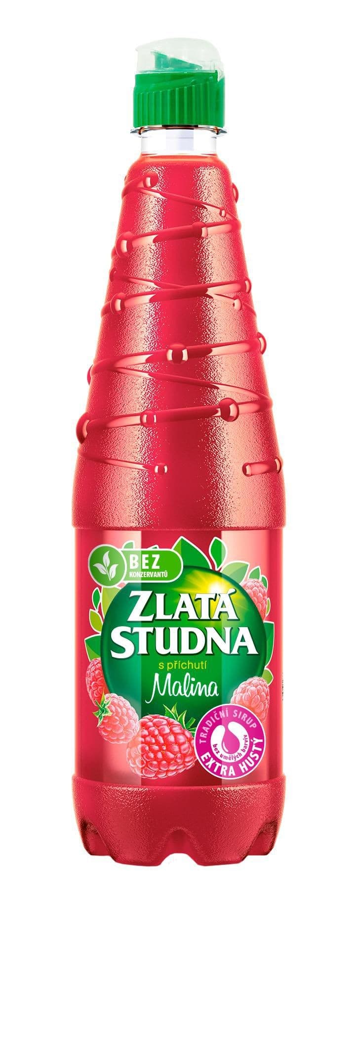 Zlatá studna sirup malina 0,7l