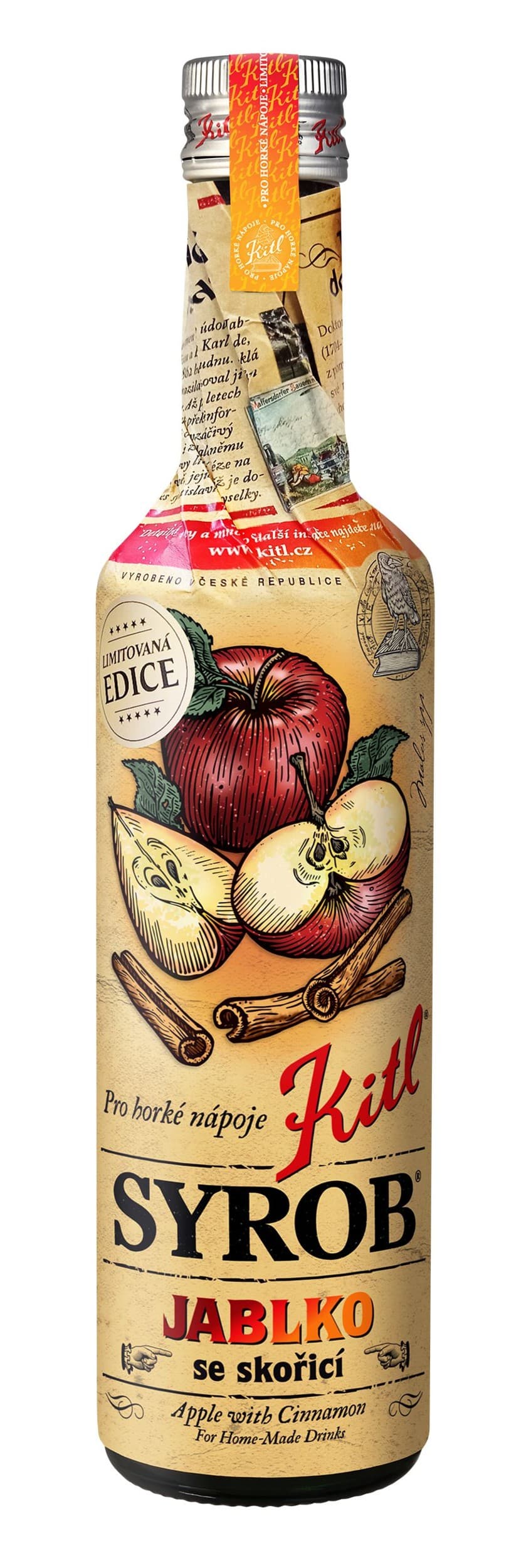 Horký Kitl Jablko se skořicí 500 ml