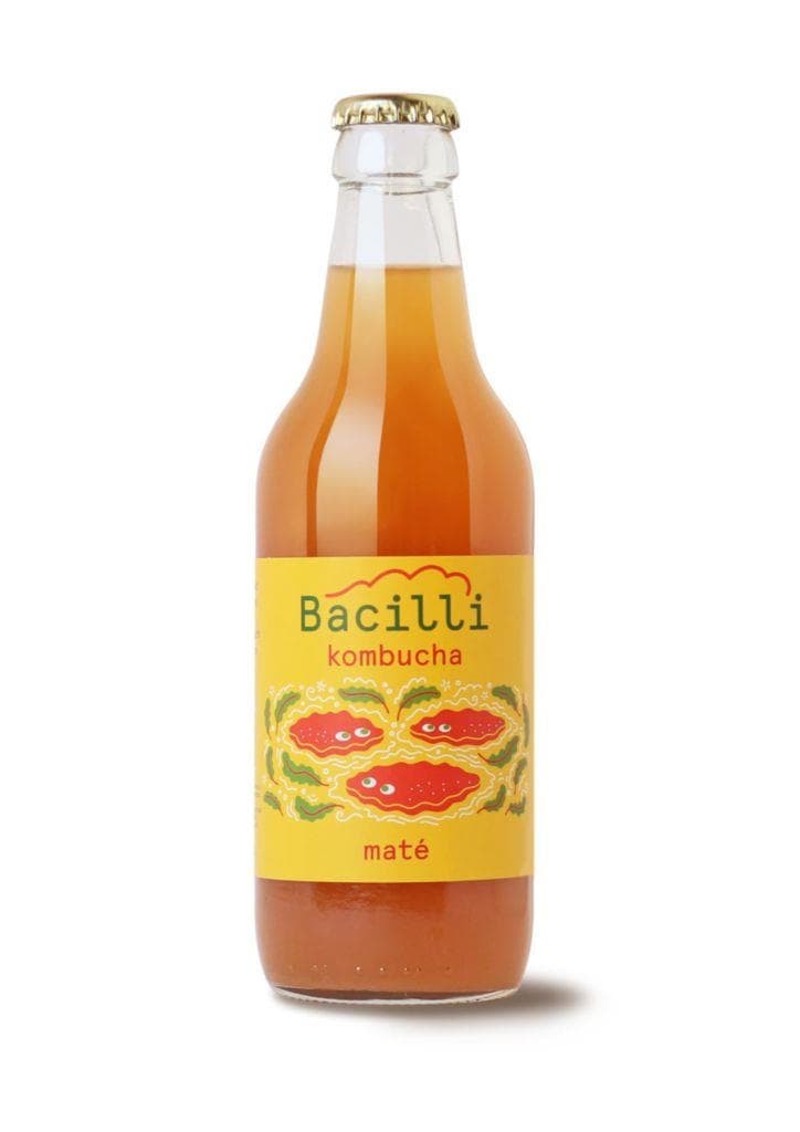 Bacilli BIO limonáda kombucha maté 330 ml