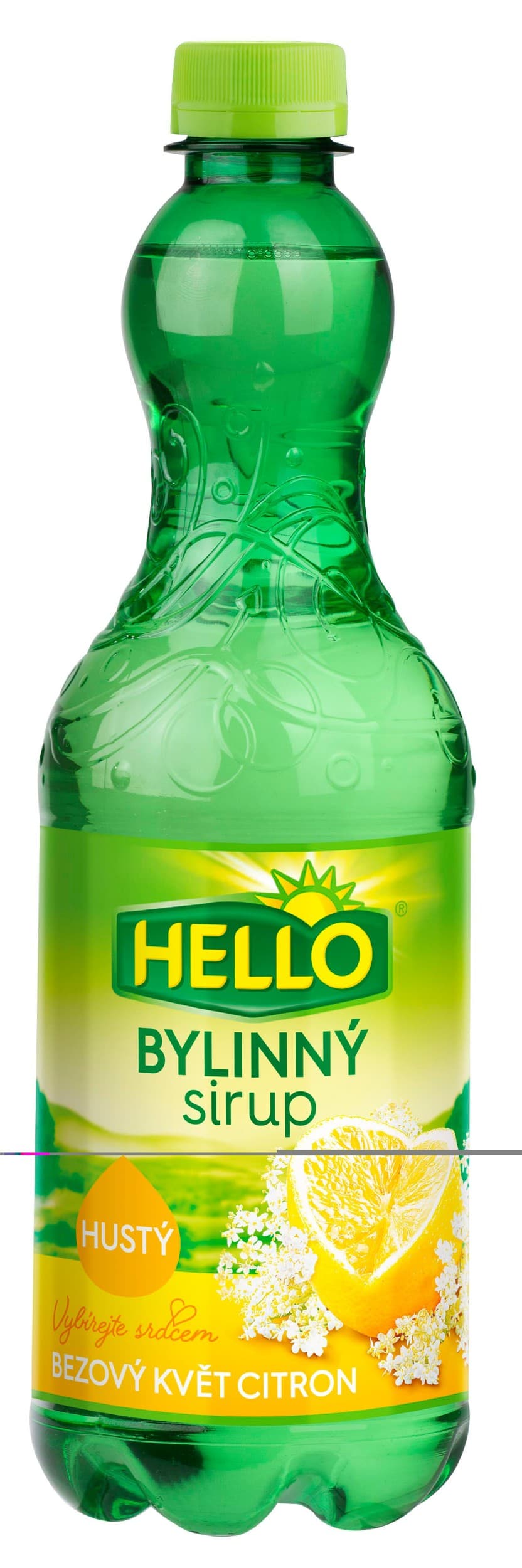 Hello Bylinný sirup bezový květ citron 0,7 l