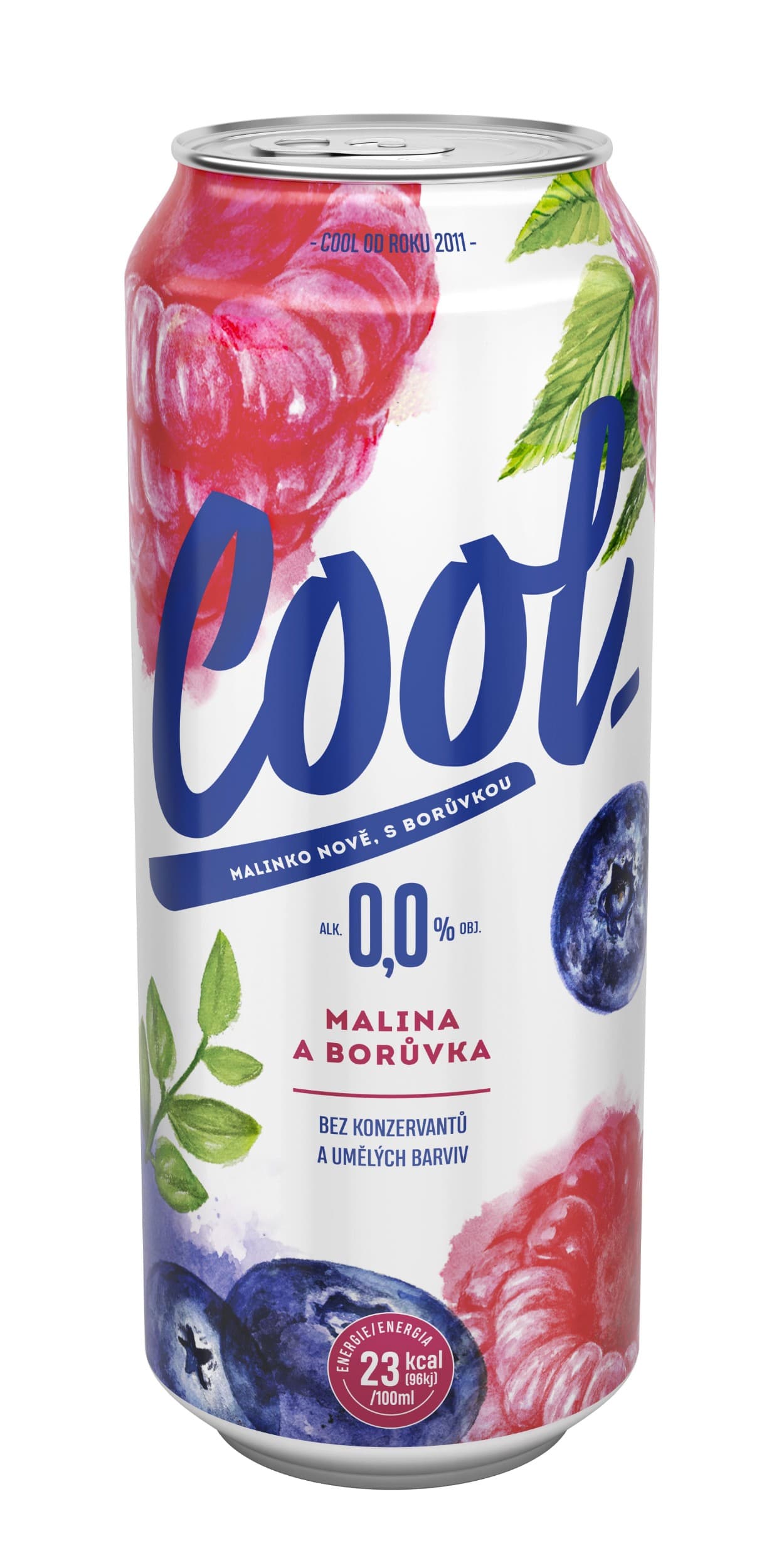 Cool nealko malina&borůvka 0,5l