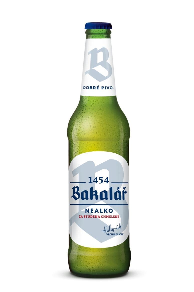 Bakalář Nealkoholický za studena chmelený pivo 0,5 l