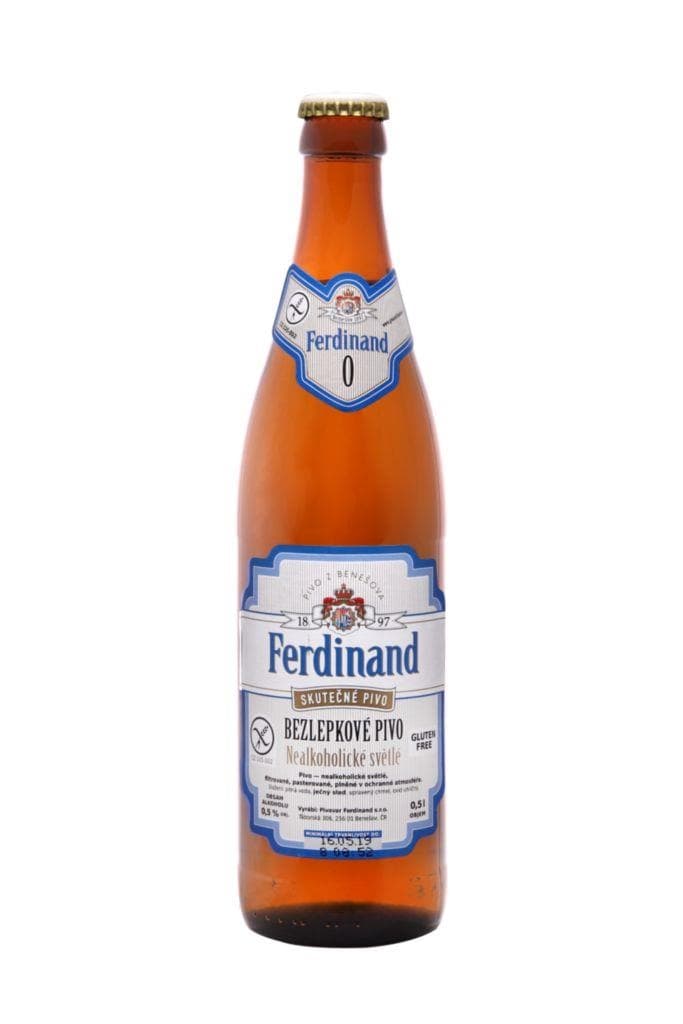 Ferdinand Nealkoholické pivo bezlepkové 500 ml