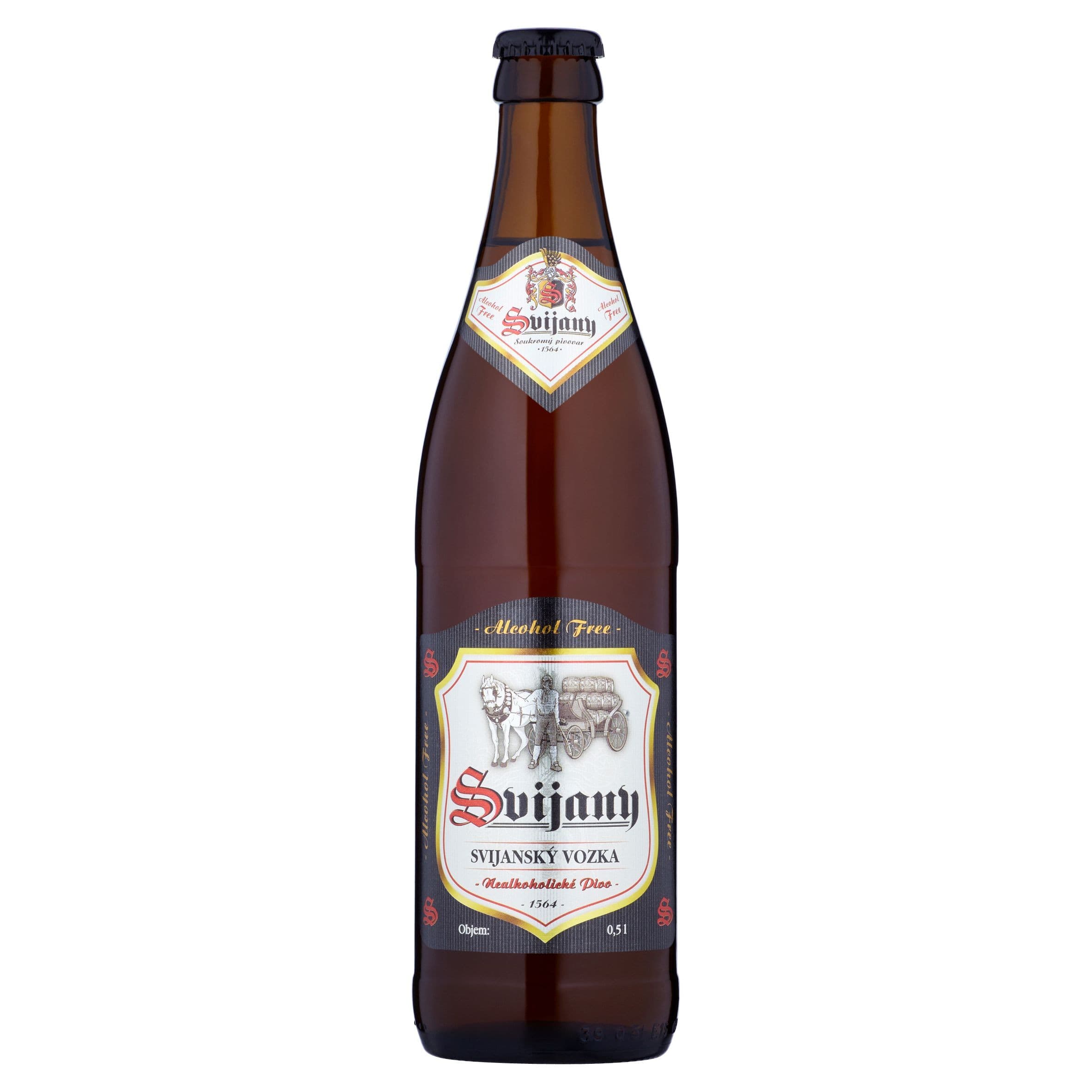 Svijany Svijanský vozka nealkoholické pivo 0,5 l