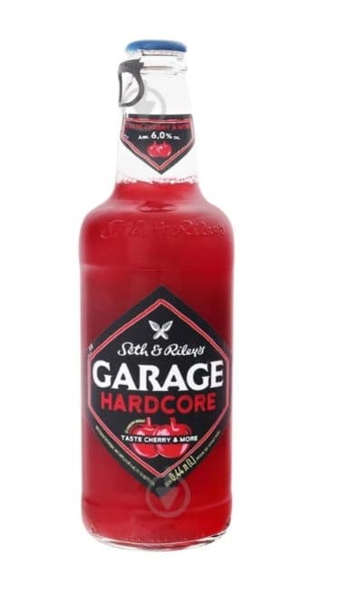 Garage pivo Cherry&More 6%alk. sklo 0,44l