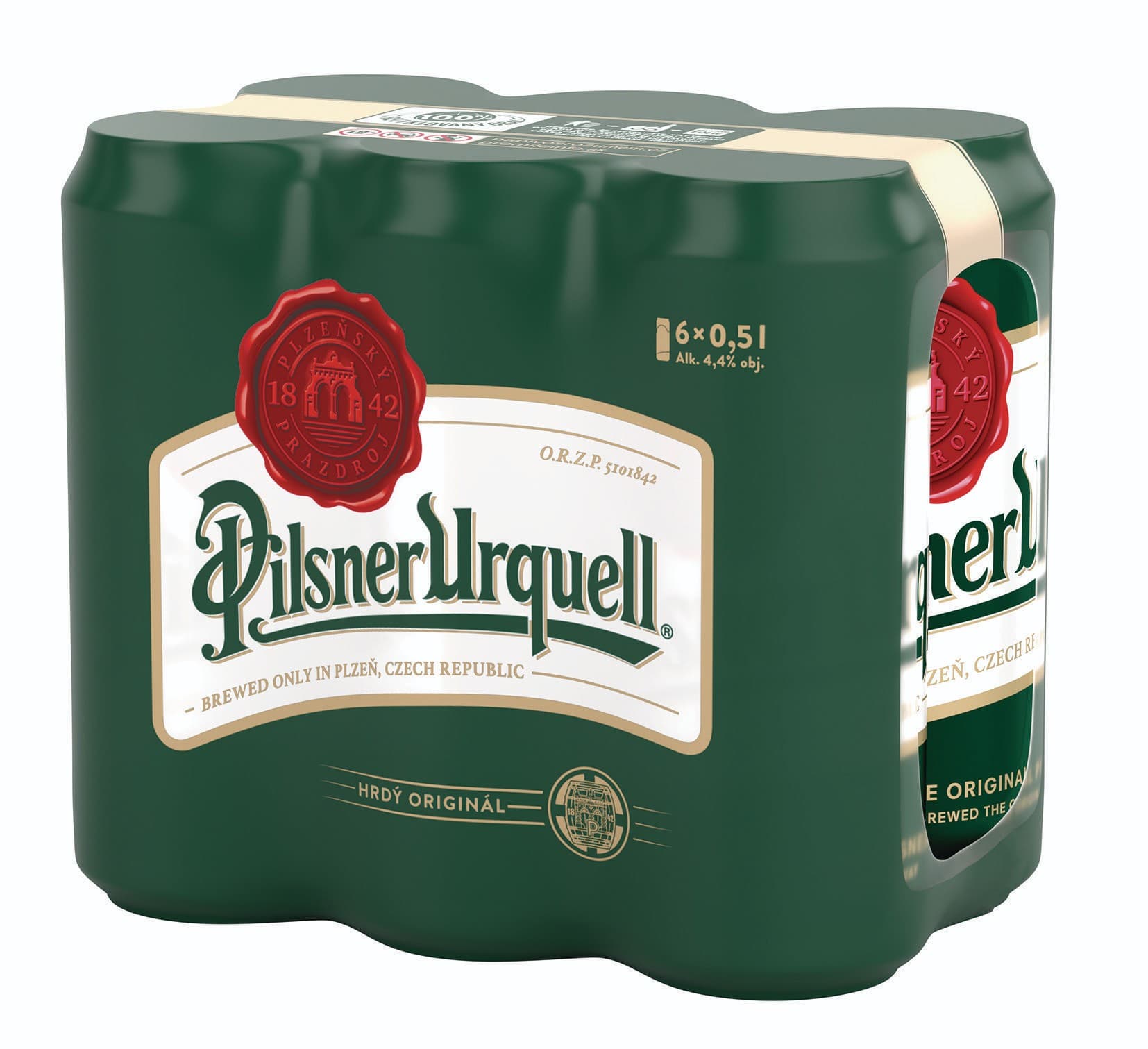 Pilsner Urquell Pivo ležák světlý 6x0,5 l