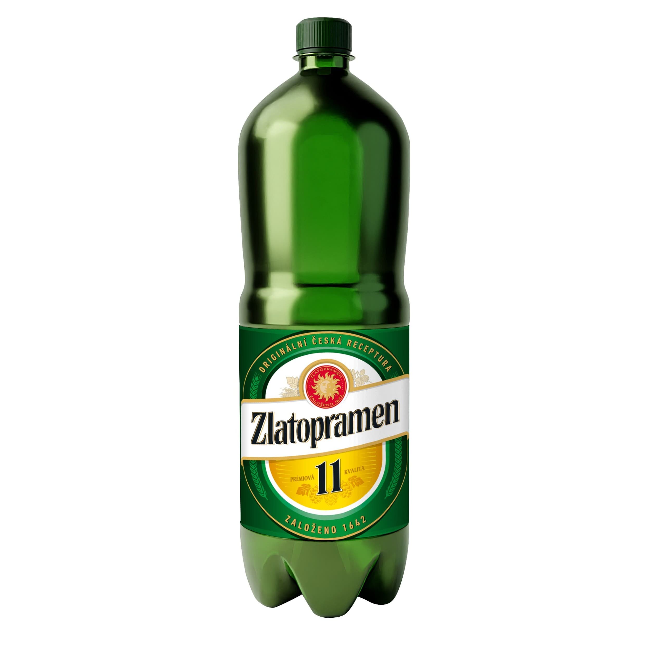 Zlatopramen 11° pivo ležák světlý 1,5 l