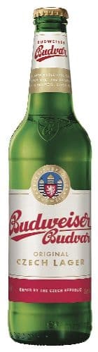 Budweiser Budvar Original světlý ležák pivo lahev 0,5 l