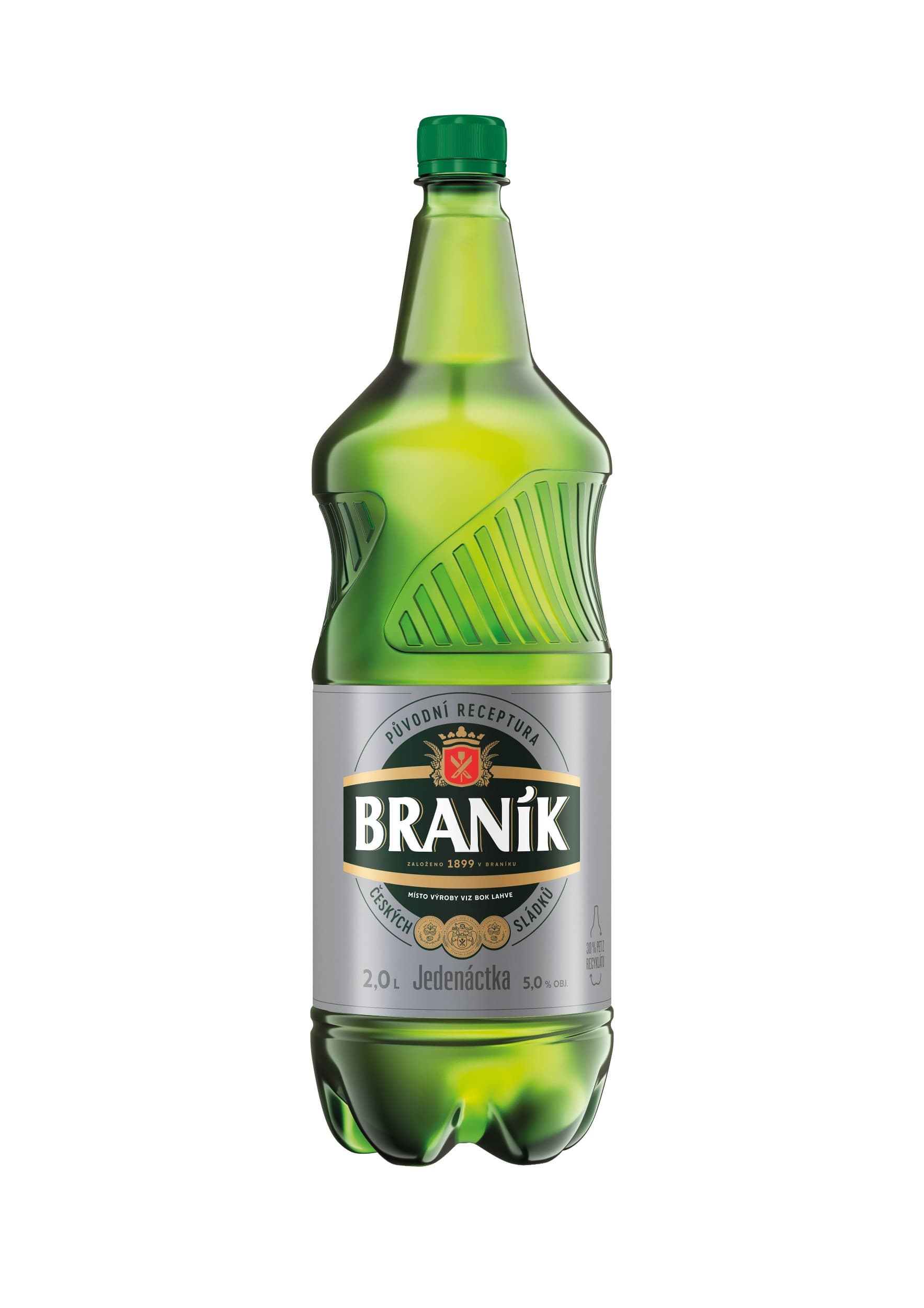 Braník Jedenáctka pivo ležák světlý 2,0 l