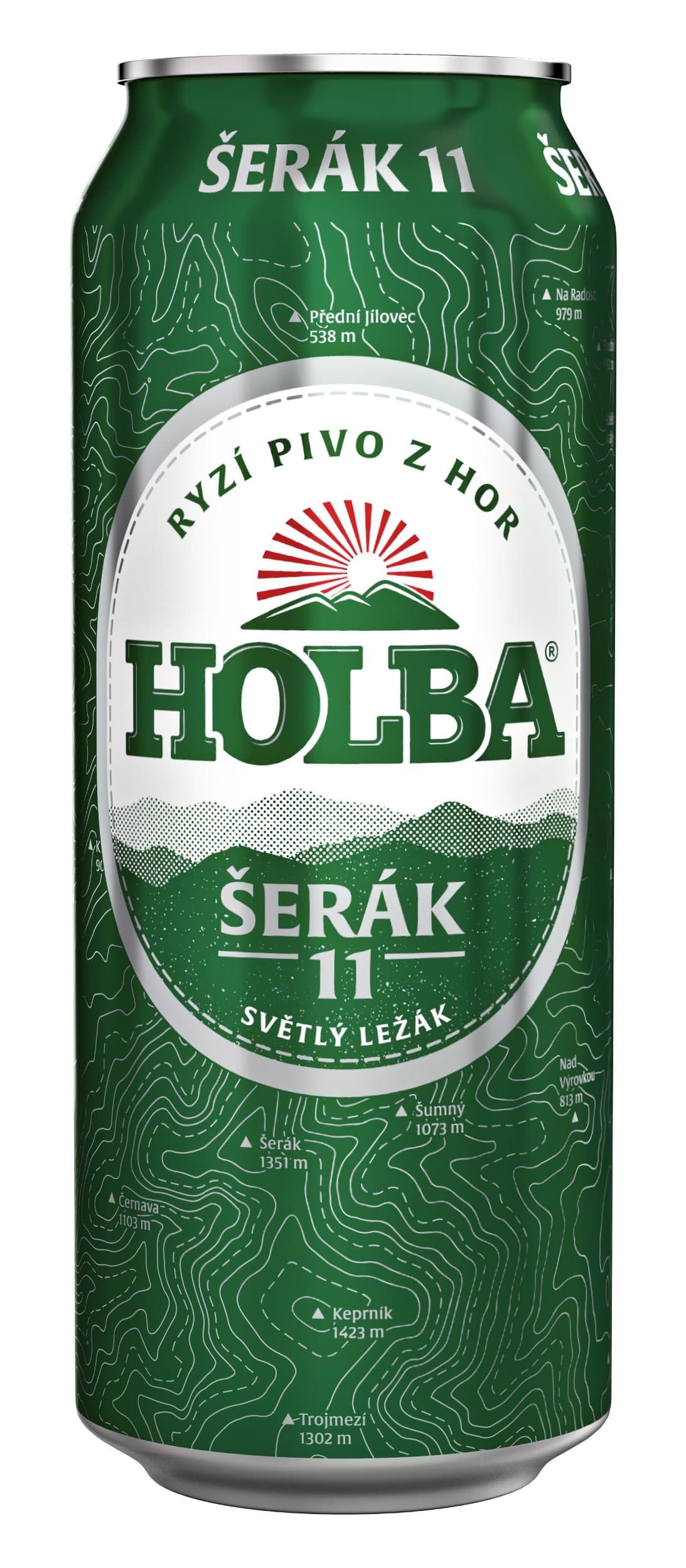 Holba Šerák pivo světlý ležák 0,5l