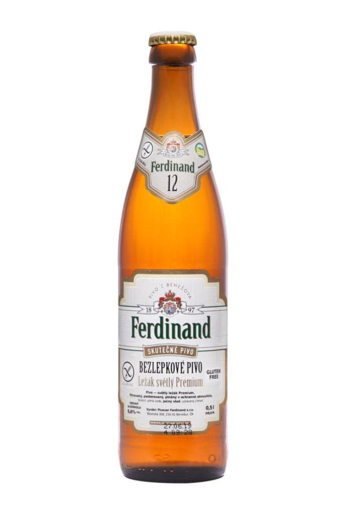 Ferdinand Světlý ležák premium bezlepkové 500 ml