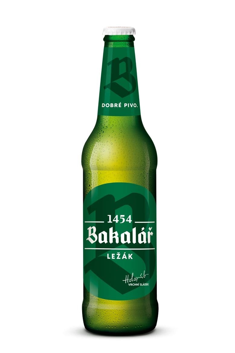 Bakalář Ležák světlý pivo 0,5 l