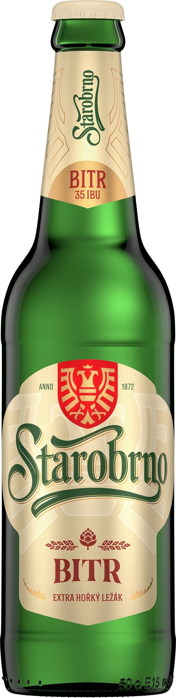 Starobrno BITR ve skle 0,5l