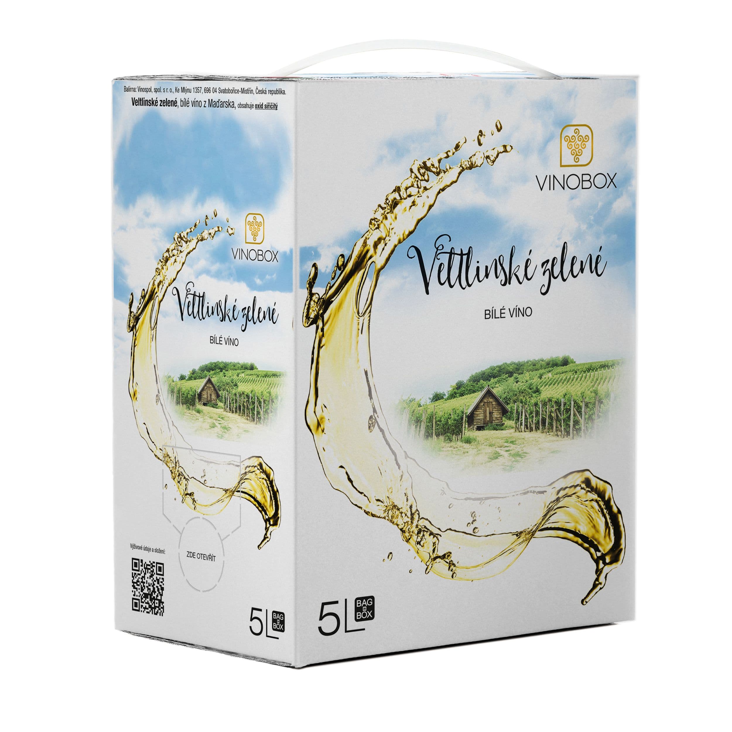 Veltlinské Zelené BiB Vinobox 5l