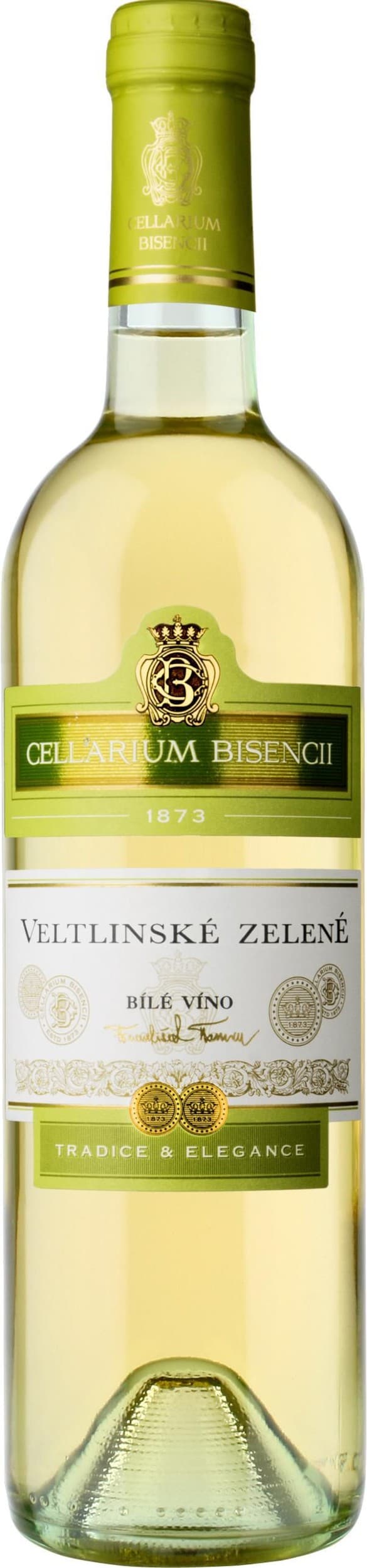 Zámecké Vinařství Bzenec Cellarium Bisencii Veltlínské zelené 750 ml