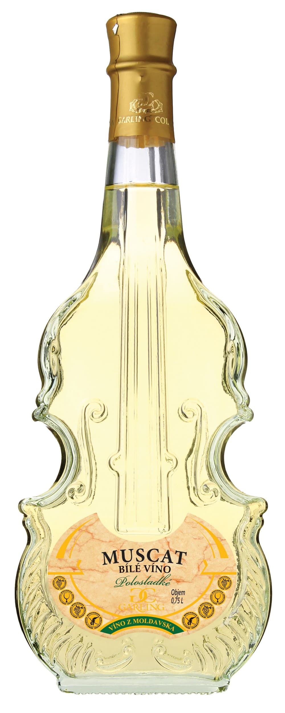 Garling Muscat Stradivari Polosladké 0,75l