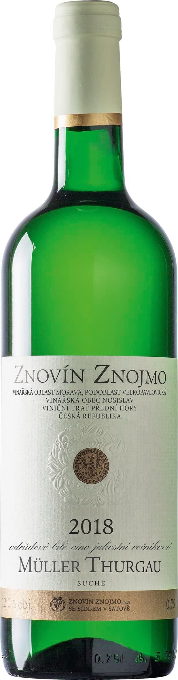 Znovín Znojmo Müller Thurgau jakostní 750 ml