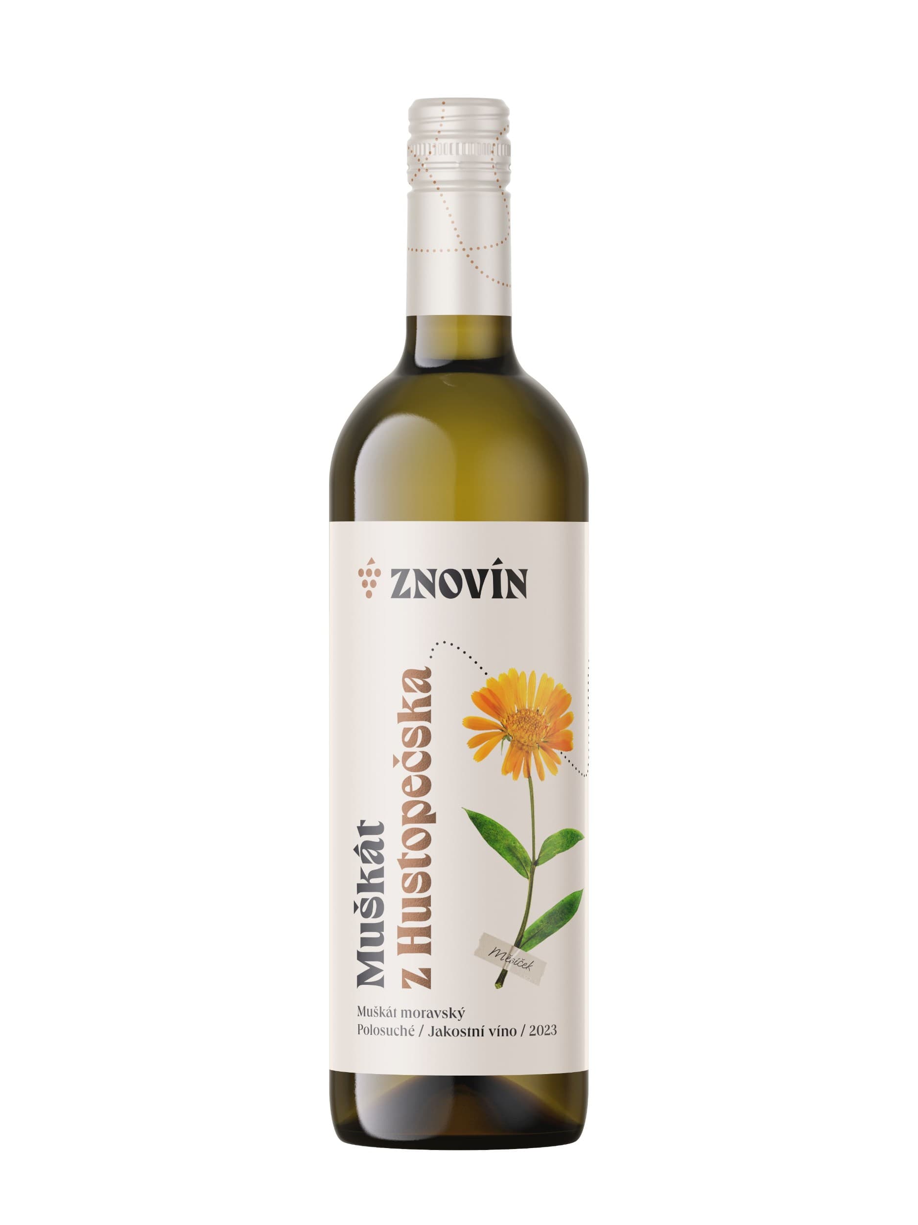 Znovín Znojmo Muškát moravský jakostní 750 ml