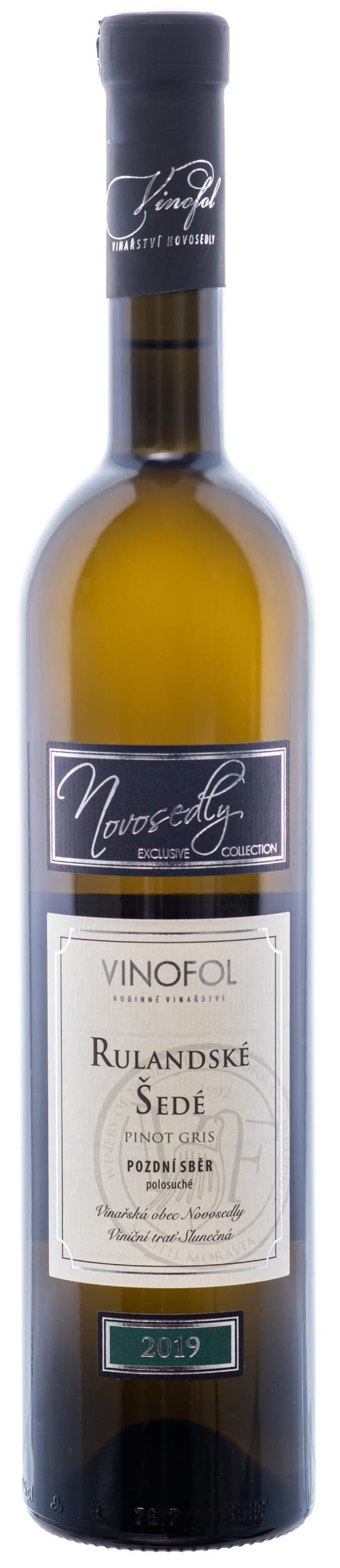 Vinofol Rulandské šedé pozdní sběr 0,75 l
