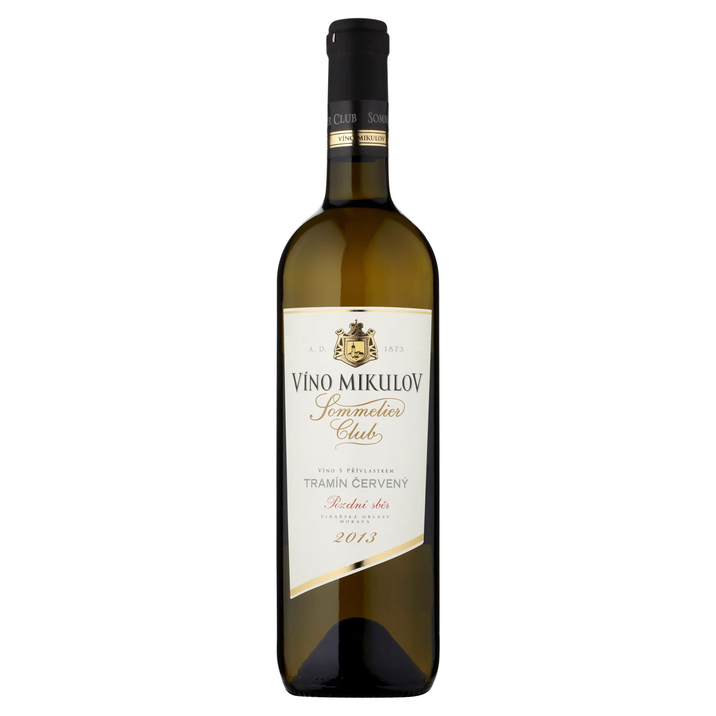 Víno Mikulov Sommelier Club Tramín červený pozdní sběr 750 ml