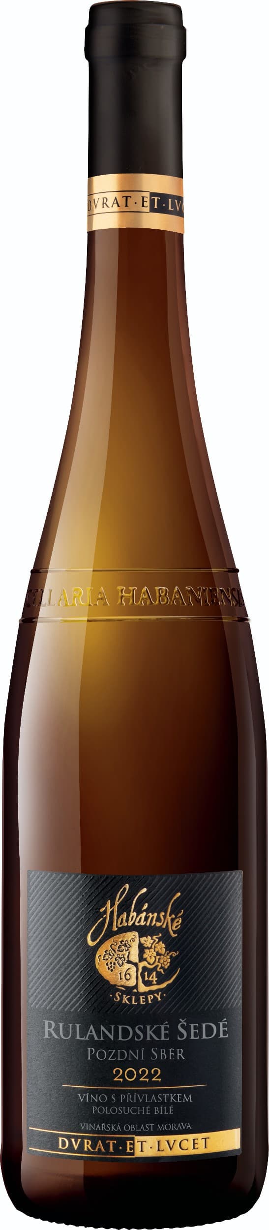 Habánské Sklepy Rulandské šedé pozdní sběr 750 ml