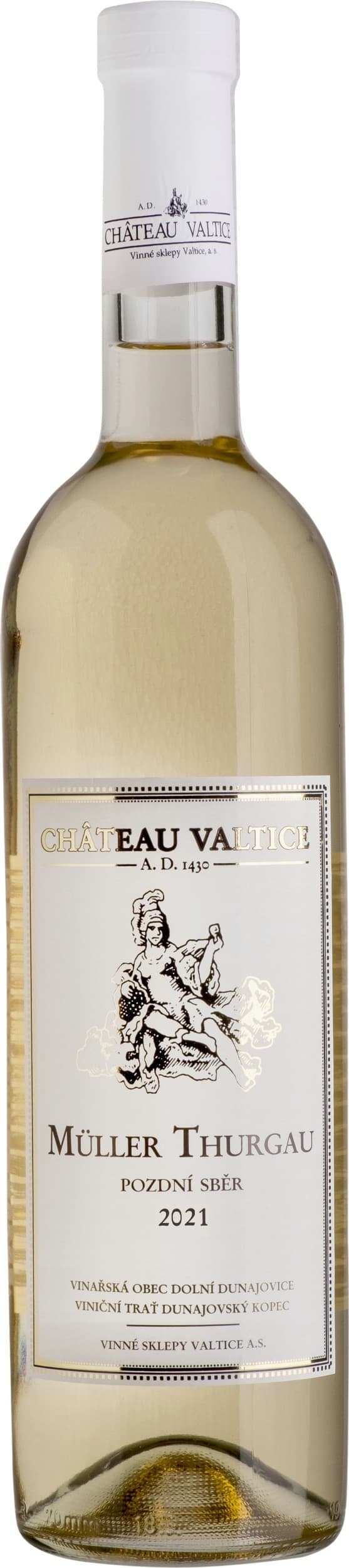 Château Valtice Muller thurgau pozdní sběr 0,75 l