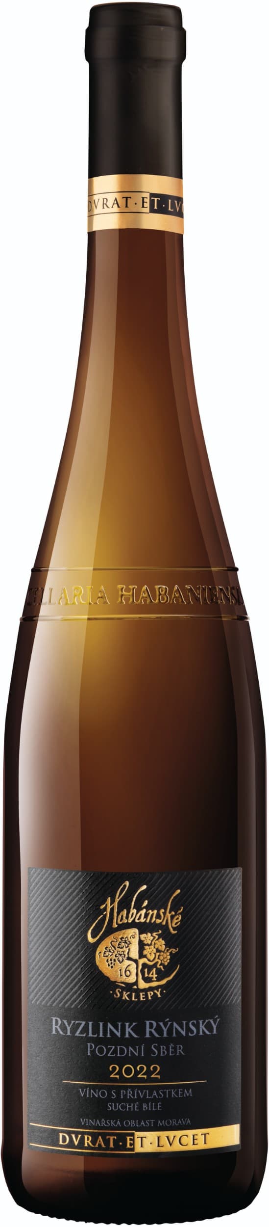 Habánské Sklepy Ryzlink rýnský pozdní sběr 750 ml